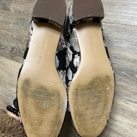 Zara floral block heel - Picture 3 of 3